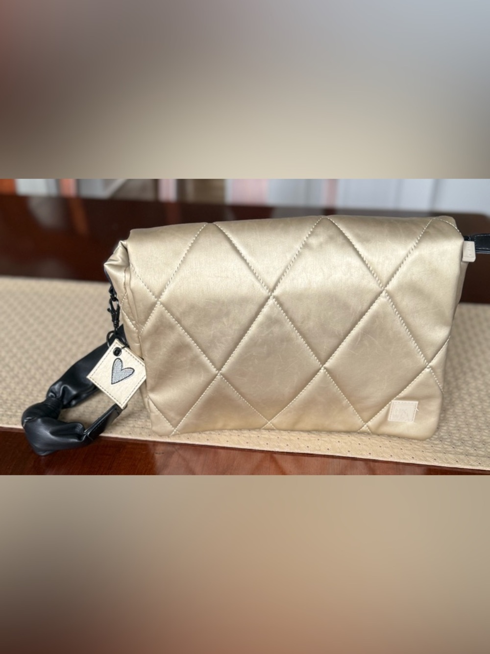 IHKWIP x Shawn Killinger knotted shoulder bag  Champagne - Picture 2 of 9